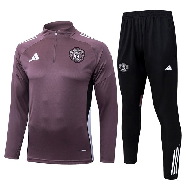 Sudadera De Training Manchester United 2025/26 Purpura 5